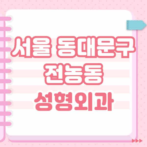 서울-동대문구-전농동-성형외과-유명한-잘하는-곳-추천-일요일-전문의-블랙리스트-코-눈-얼굴-보톡스-필러-쌍커풀-후기