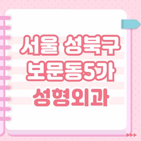 서울-성북구-보문동5가-성형외과-유명한-잘하는-곳-추천-일요일-전문의-블랙리스트-코-눈-얼굴-보톡스-필러-쌍커풀-후기