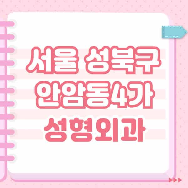 서울-성북구-안암동4가-성형외과-유명한-잘하는-곳-추천-일요일-전문의-블랙리스트-코-눈-얼굴-보톡스-필러-쌍커풀-후기