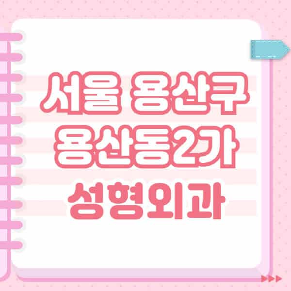 서울-용산구-용산동2가-성형외과-유명한-잘하는-곳-추천-일요일-전문의-블랙리스트-코-눈-얼굴-보톡스-필러-쌍커풀-후기