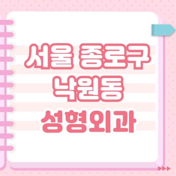 서울-종로구-낙원동-성형외과-유명한-잘하는-곳-추천-일요일-전문의-블랙리스트-코-눈-얼굴-보톡스-필러-쌍커풀-후기