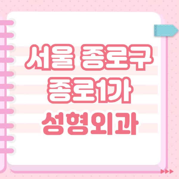 서울-종로구-종로1가-성형외과-유명한-잘하는-곳-추천-일요일-전문의-블랙리스트-코-눈-얼굴-보톡스-필러-쌍커풀-후기