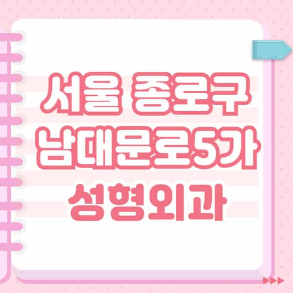서울-중구-남대문로5가-성형외과-유명한-잘하는-곳-추천-일요일-전문의-블랙리스트-코-눈-얼굴-보톡스-필러-쌍커풀-후기