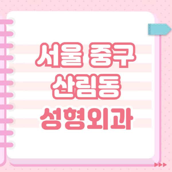 서울-중구-산림동-성형외과-유명한-잘하는-곳-추천-일요일-전문의-블랙리스트-코-눈-얼굴-보톡스-필러-쌍커풀-후기