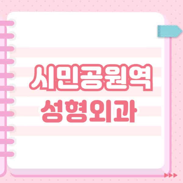 시민공원역-성형외과-유명한-잘하는-곳-추천-일요일-전문의-블랙리스트-코-눈-얼굴-보톡스-필러-쌍커풀-후기